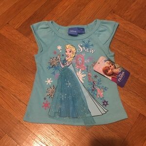 NEW! Disney Frozen Elsa Baby Girl Top